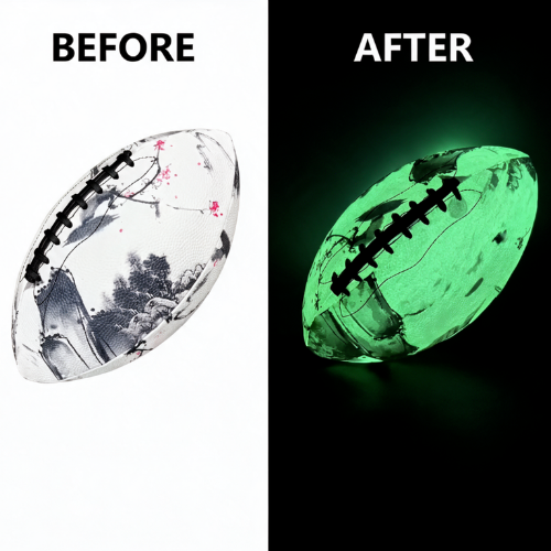 Glow-in-the-Dark Rugby Ball