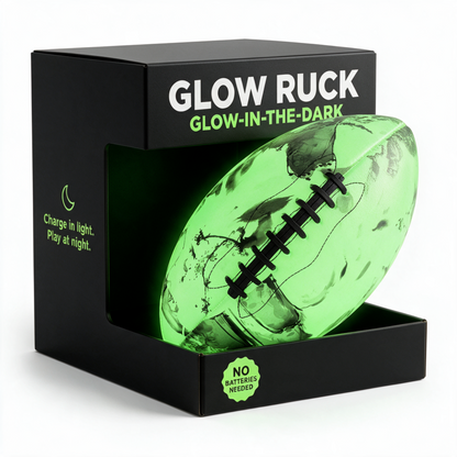 Glow-in-the-Dark Rugby Ball